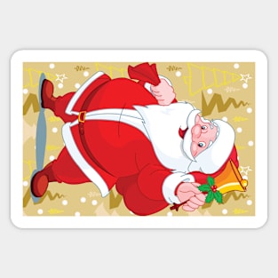 Merry Christmas Jigsaw Puzzle Sticker